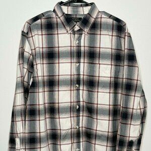 Banana Republic Men’s L Plaid Button Down, Old Money Quiet Luxury Dadcor M136